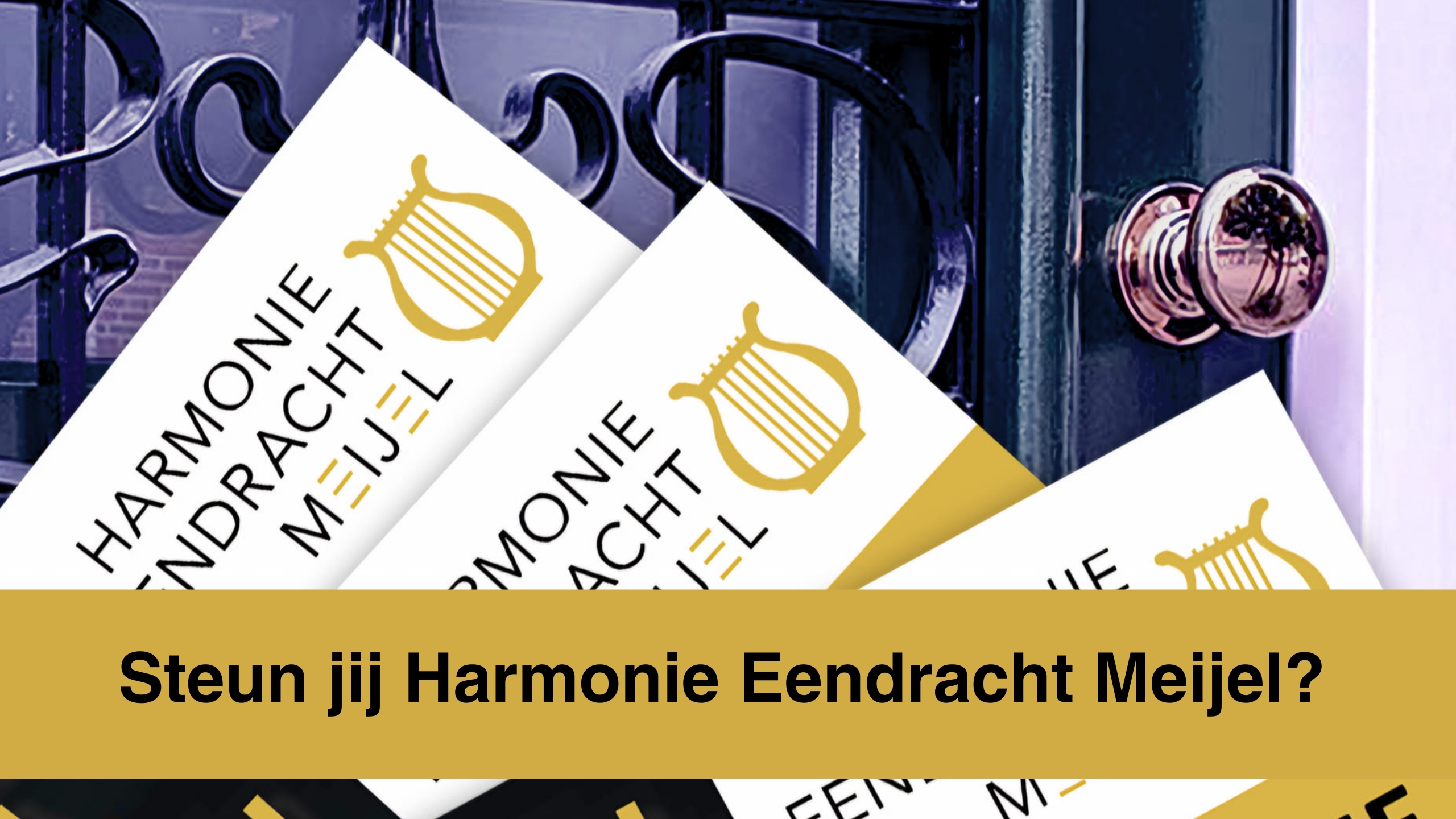 Donateursactie Harmonie Eendracht Meijel