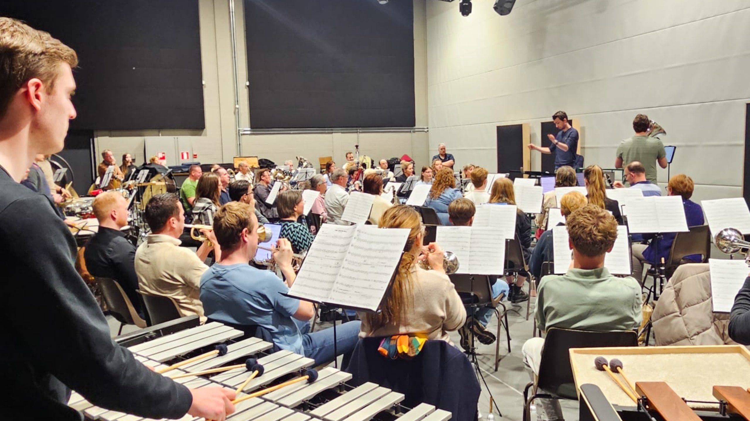 Harmonie Meijel dirigentencursus, Chris Derixs, Jan Bosveld